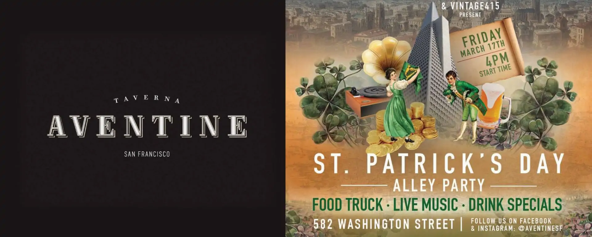 St. Patrick's Day Alley Party
