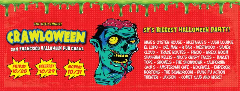 San Francisco Halloween Pub Crawl