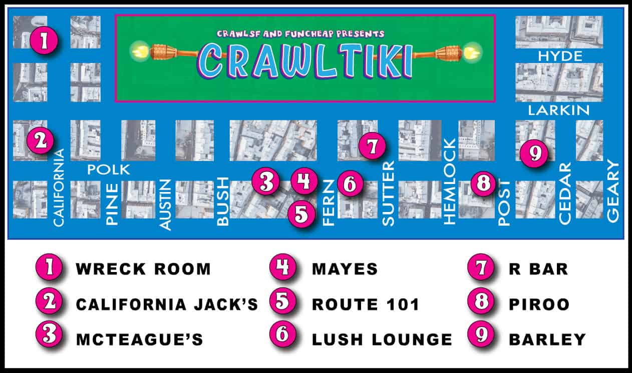 Pub Crawl Bars