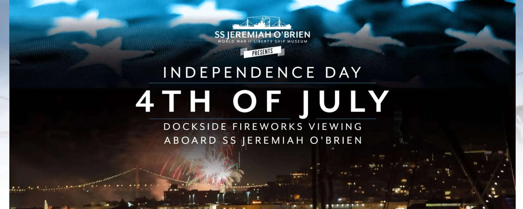 SS Jeremiah Fireworks Viewing Party