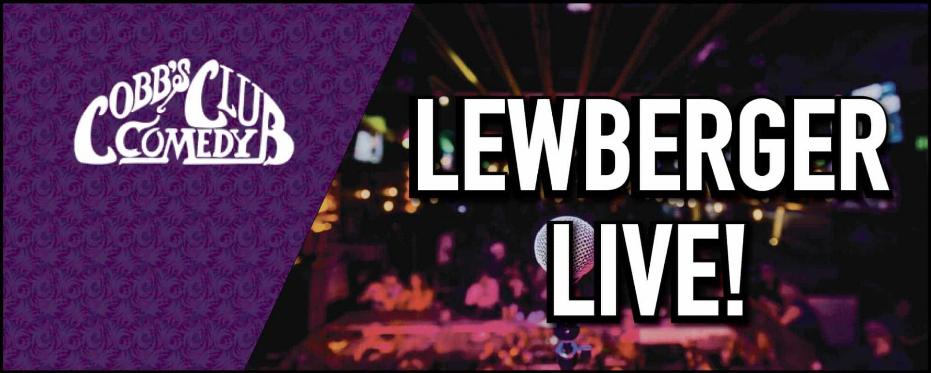 Lewberger Live at Cobbs Comedy Club SF