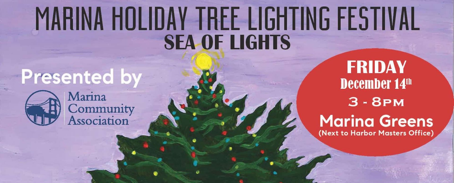 Marina Holiday Tree Lighting Festival