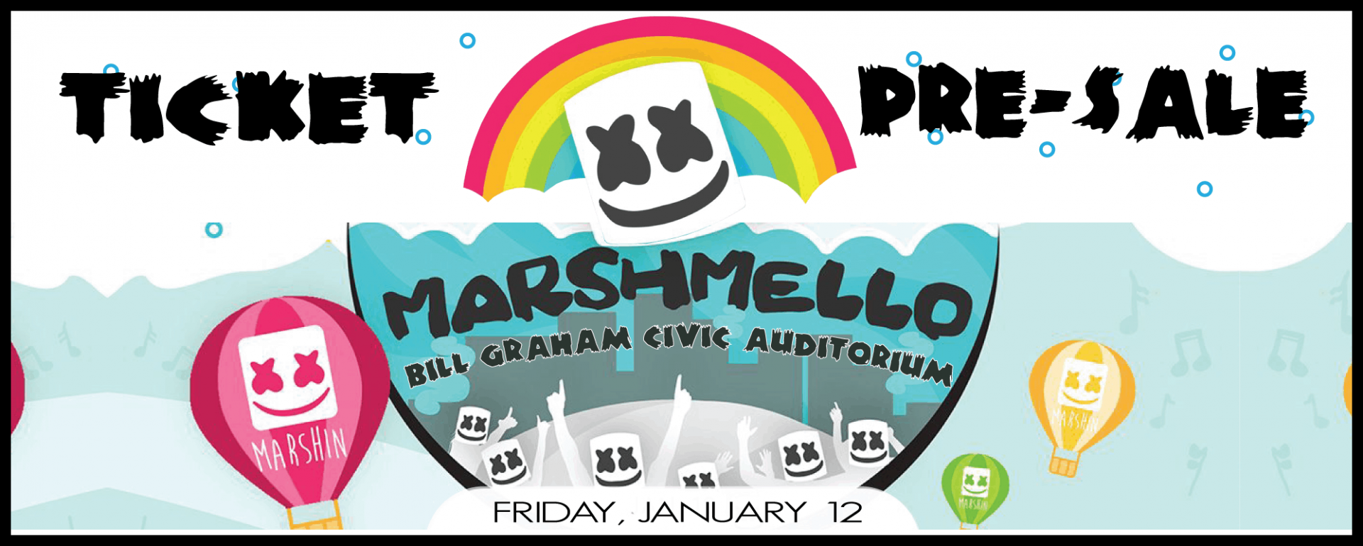 Marshmello at Bill Graham Civic Auditorium
