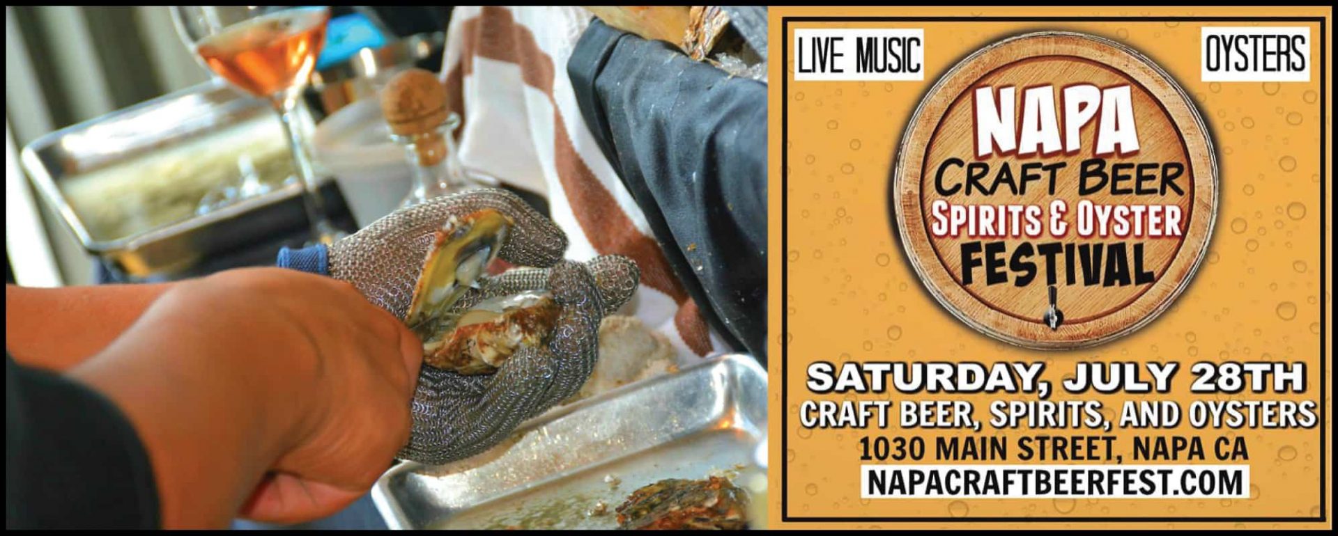 Napa Craft Beer Spirits & Oyster Festival