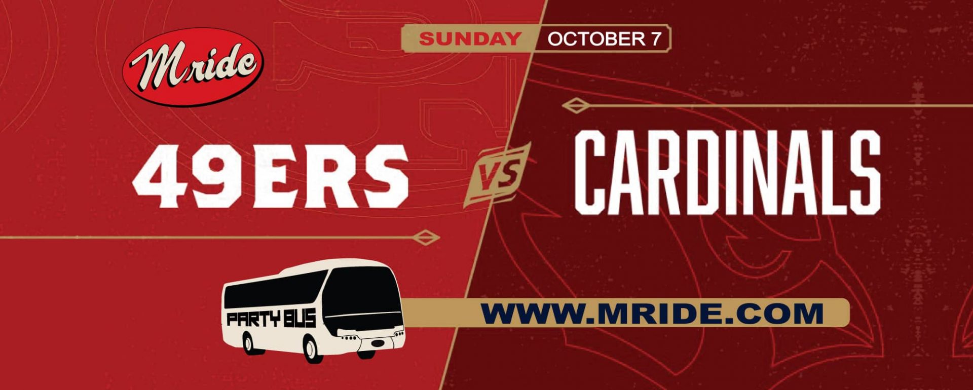 49ers vs. Cardinals Shuttle Bus
