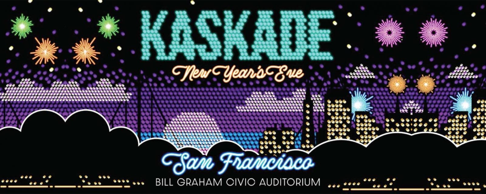 Kaskade New Year's Eve San Francisco at Bill Graham Civic Auditorium