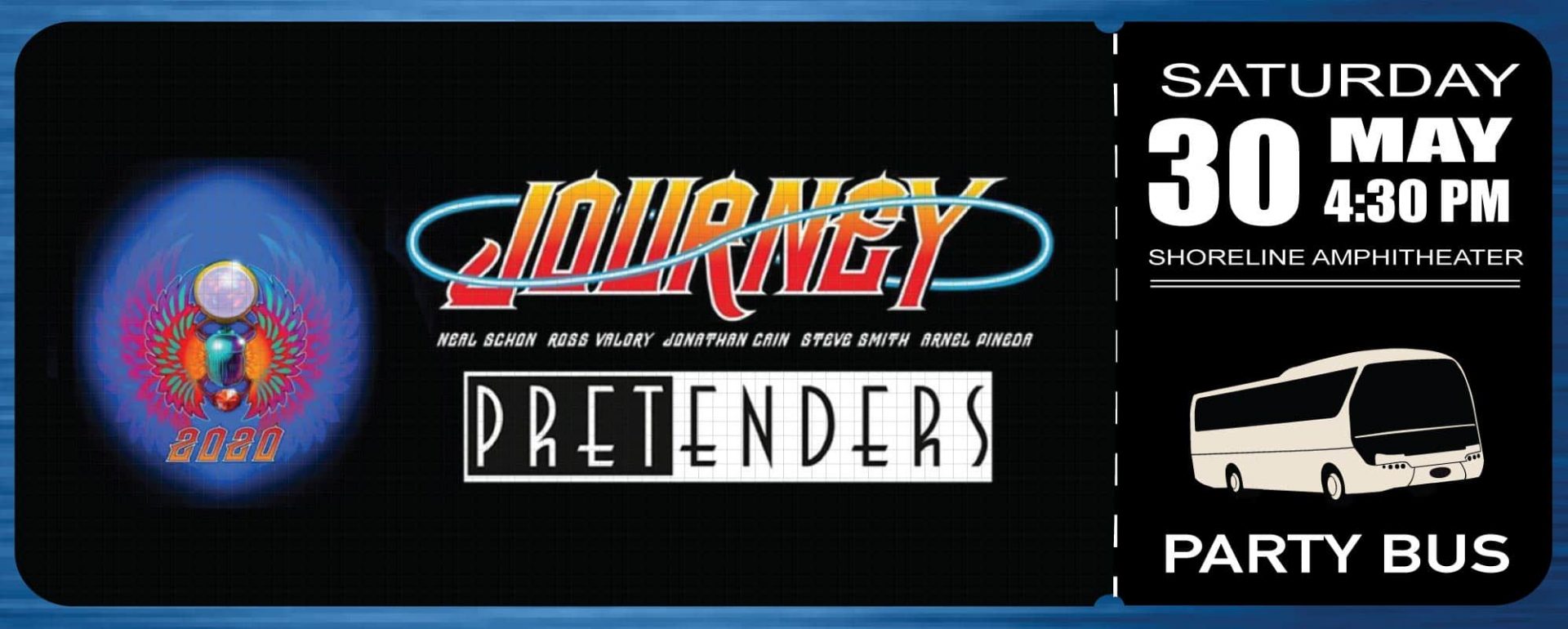 Journey and The Pretenders Concert Shuttle