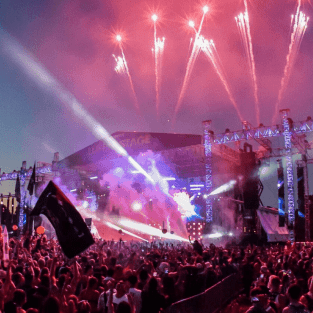 Odesza Concert Shoreline Amphitheater