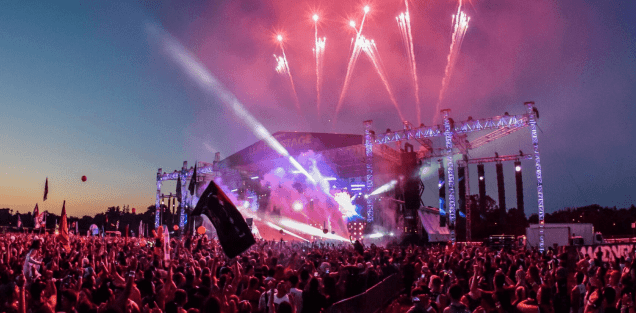 Odesza Concert Shoreline Amphitheater