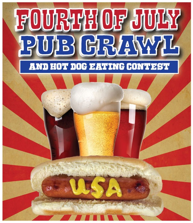 Fourth of July Pub Crawl San Francisco