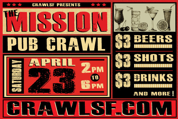 Mission Pub Crawl San Francisco