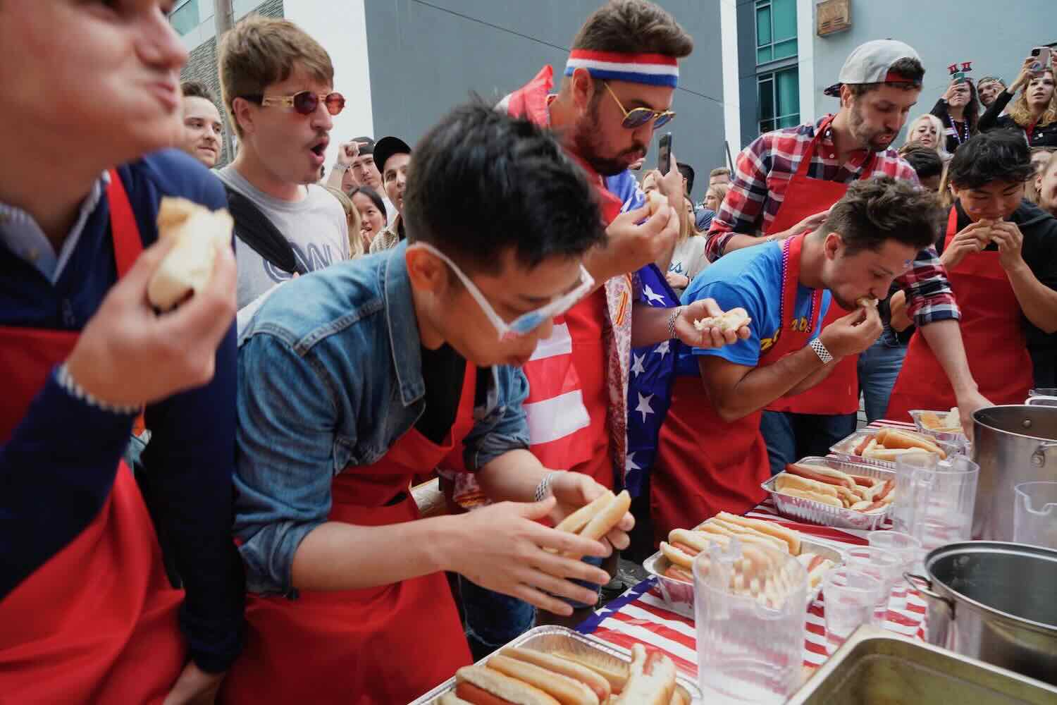 San Francisco Hot Dog Eating Contest