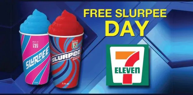 Free 7-Eleven Slurpee Day