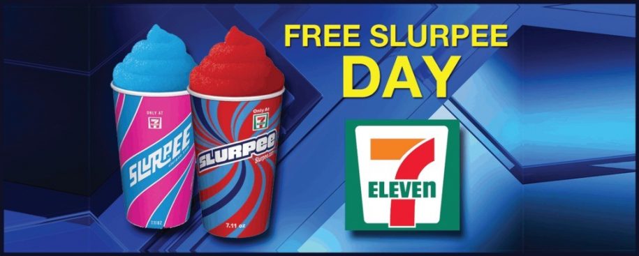 Free 7-Eleven Slurpee Day