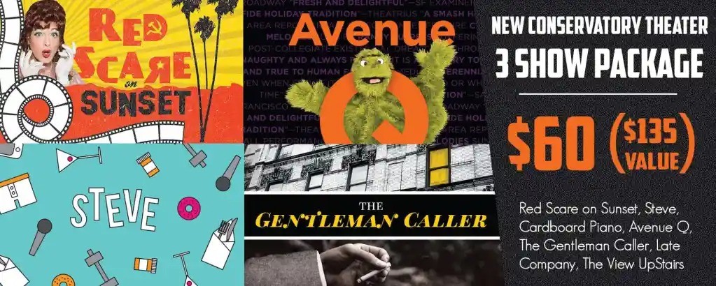 NCTC Season Package: Avenue Q, The Gentleman Caller and more!