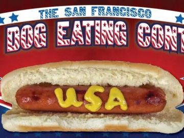 San Francisco 4th of July Hot Dog Eating Contest