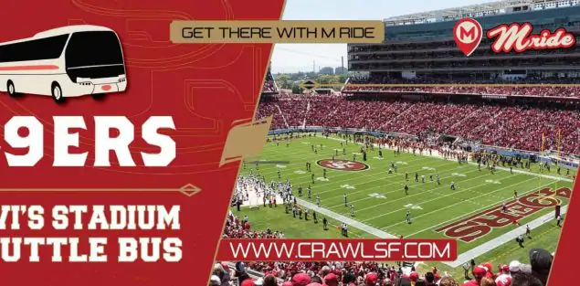 49ers Shuttle to Levi's Stadium