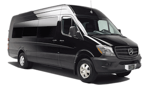 Black Mercedes Sprinter