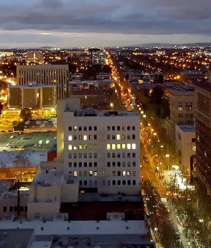 San Jose City at Night