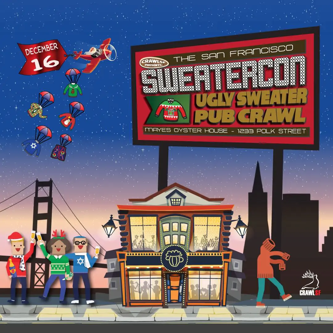 Ugly Sweater Pub Crawl