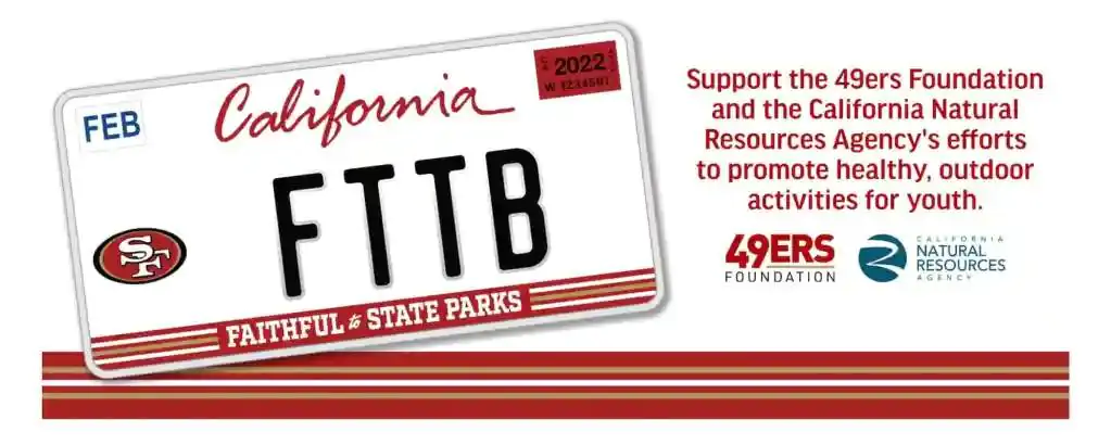 San Francisco 49ers License Plate