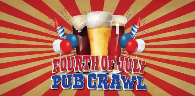Celebrate Independence Day at the Fourth of July Pub Crawl
