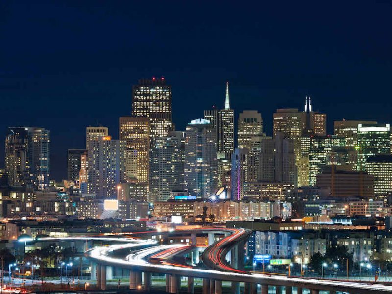 San Francisco at night