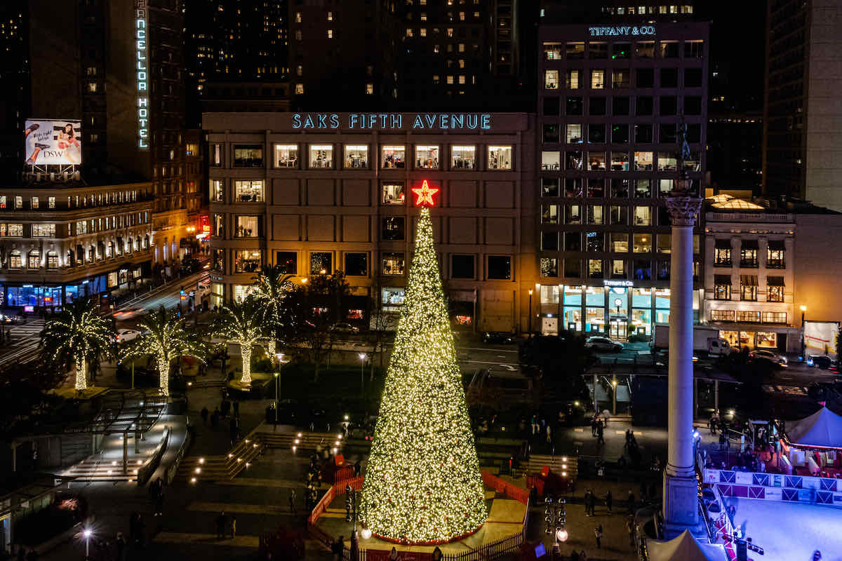 San Francisco's Union Square at Christmas: Photo Tour