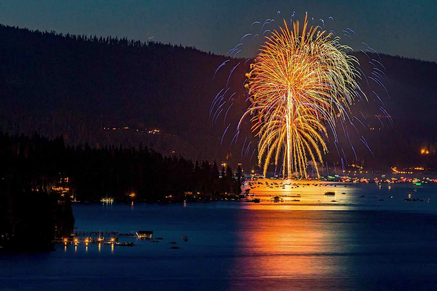 Lake Tahoe Fourth of July