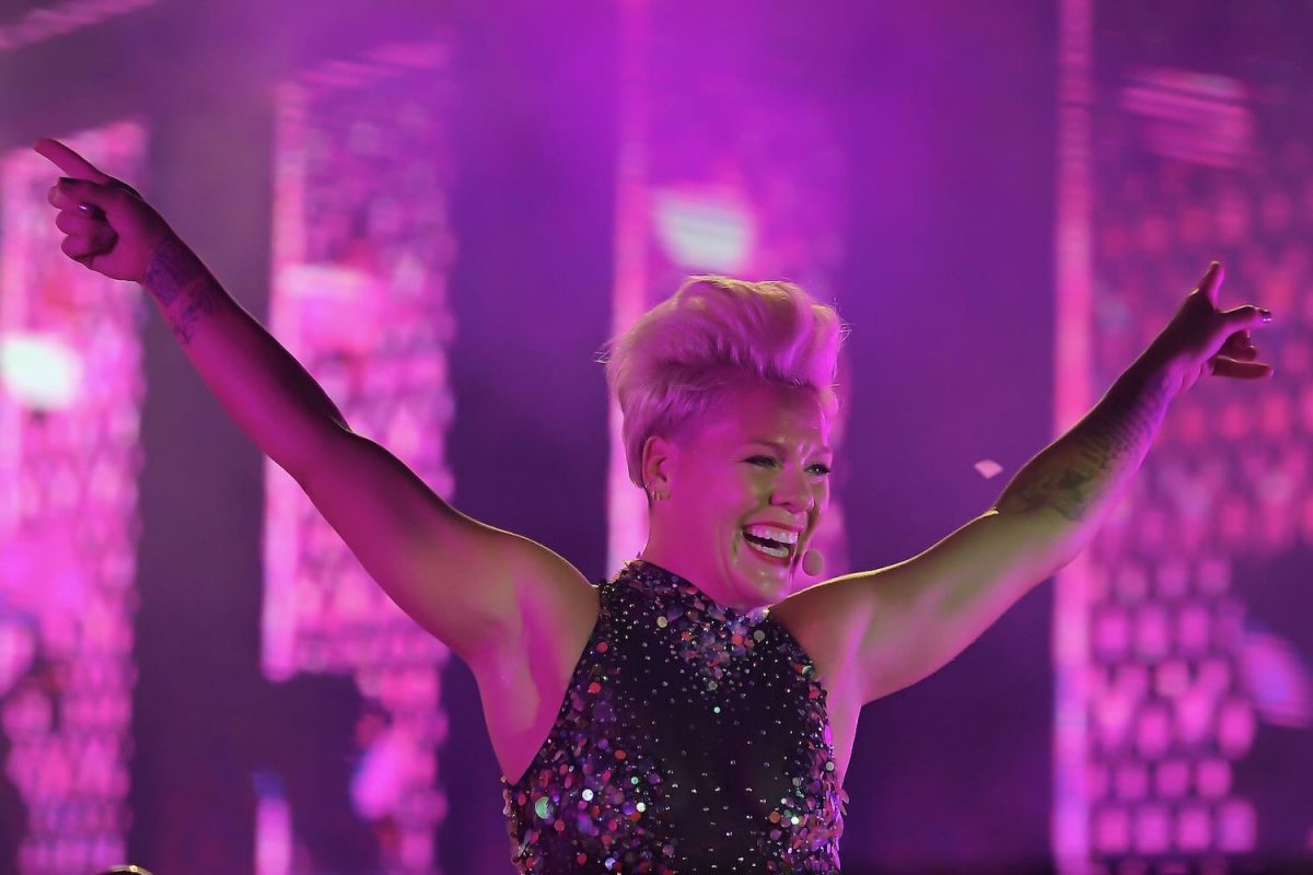 P!nk live in concert