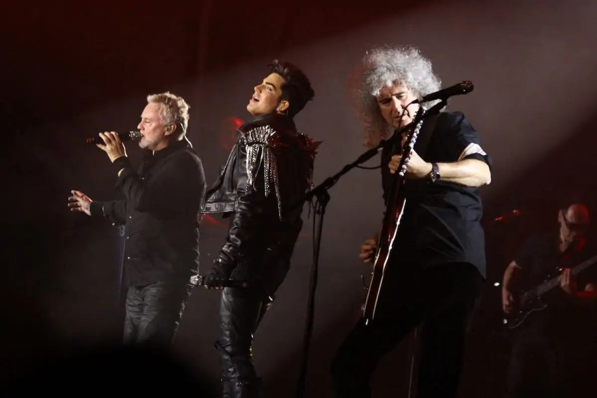 Adam Lambert with Queen Concert