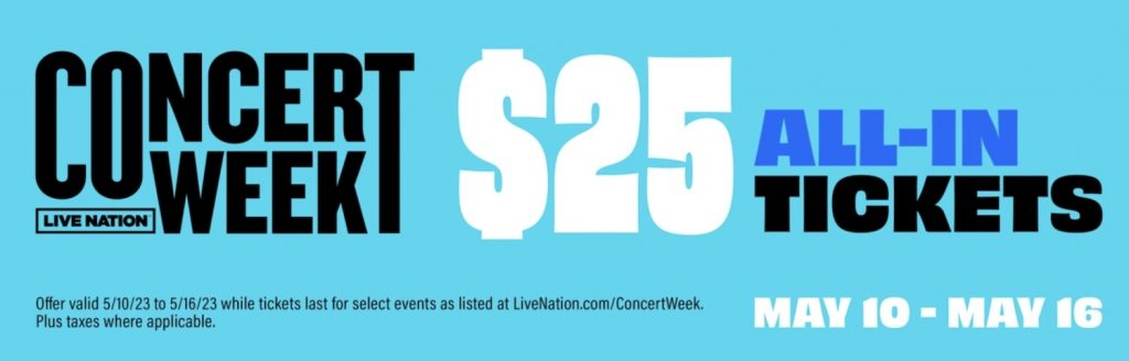 Live Nation Concert Tickets