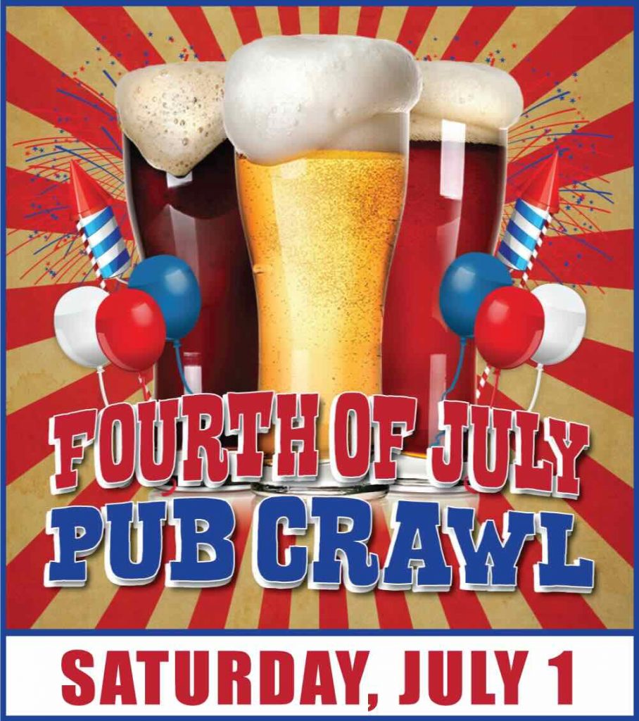 Fourth of July Pub Crawl Tickets - July 1