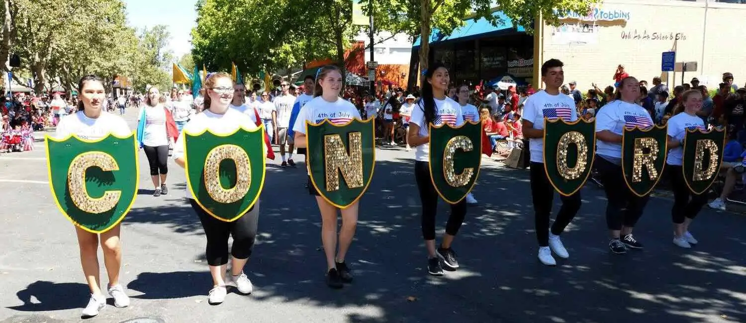 Independence Day Parade in Concord, CA