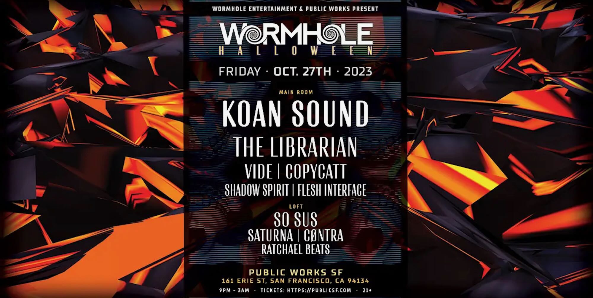 Wormhole Halloween at Public Works CrawlSF