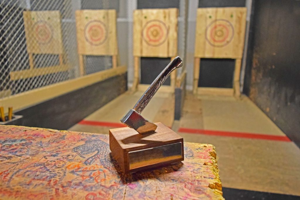 Things to do in San Francisco - Axe Throwing