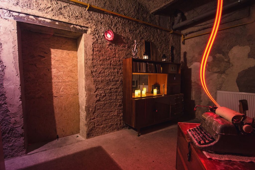 Interior of Escape Room