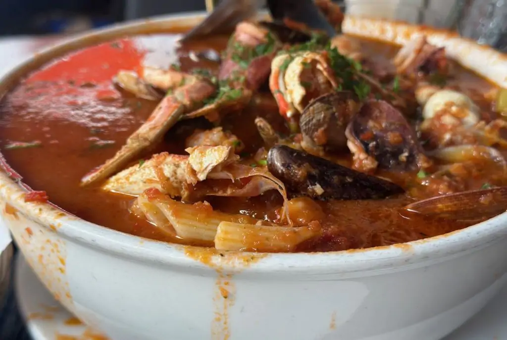 Cioppino at Sotto Mare