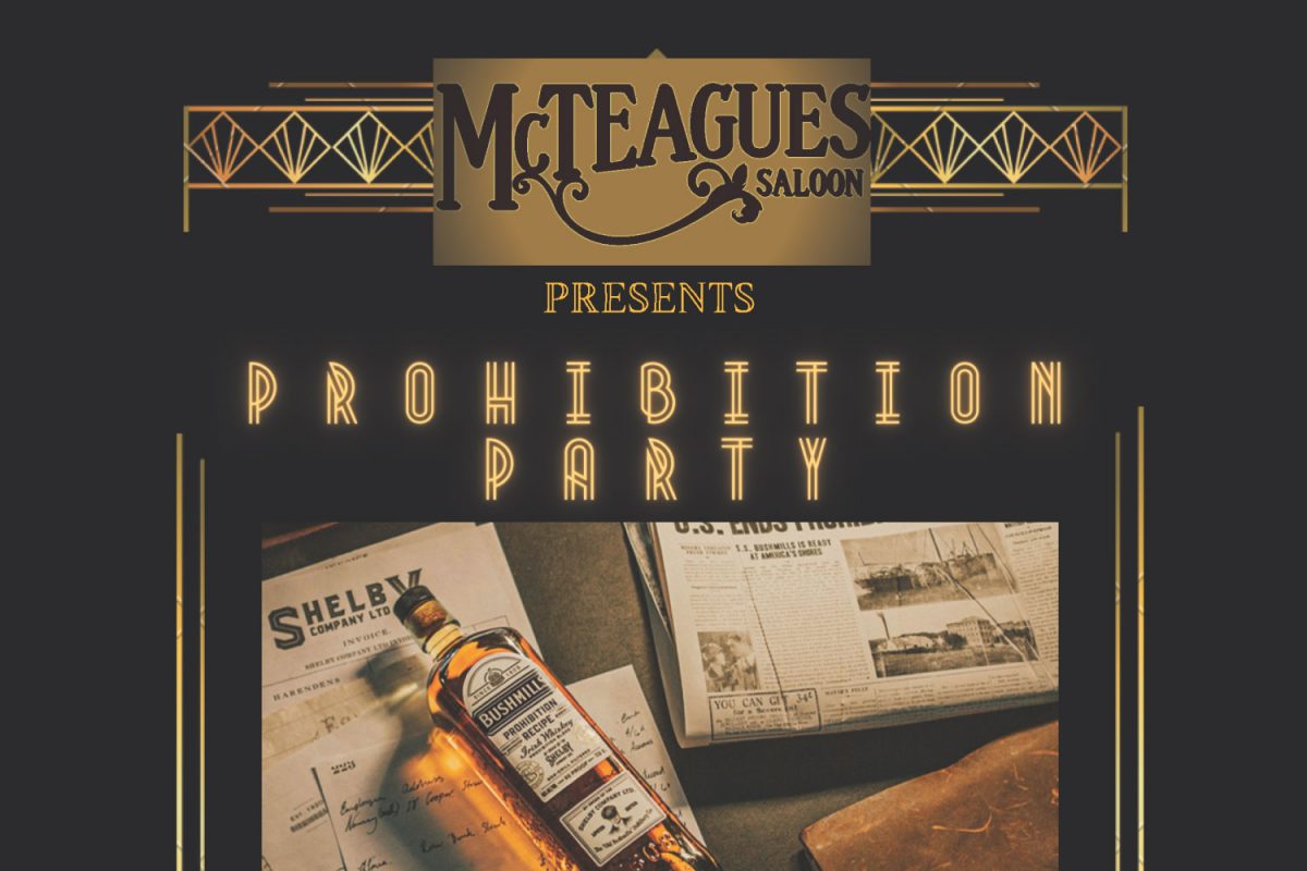 Prohibition Party at Mcteagues San Francisco