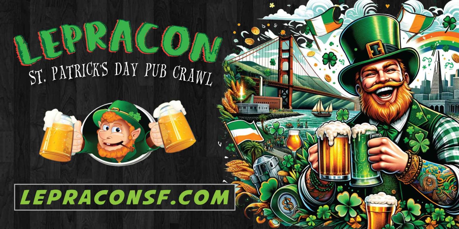 St. Patrick's Day Bar Crawl in San Francisco