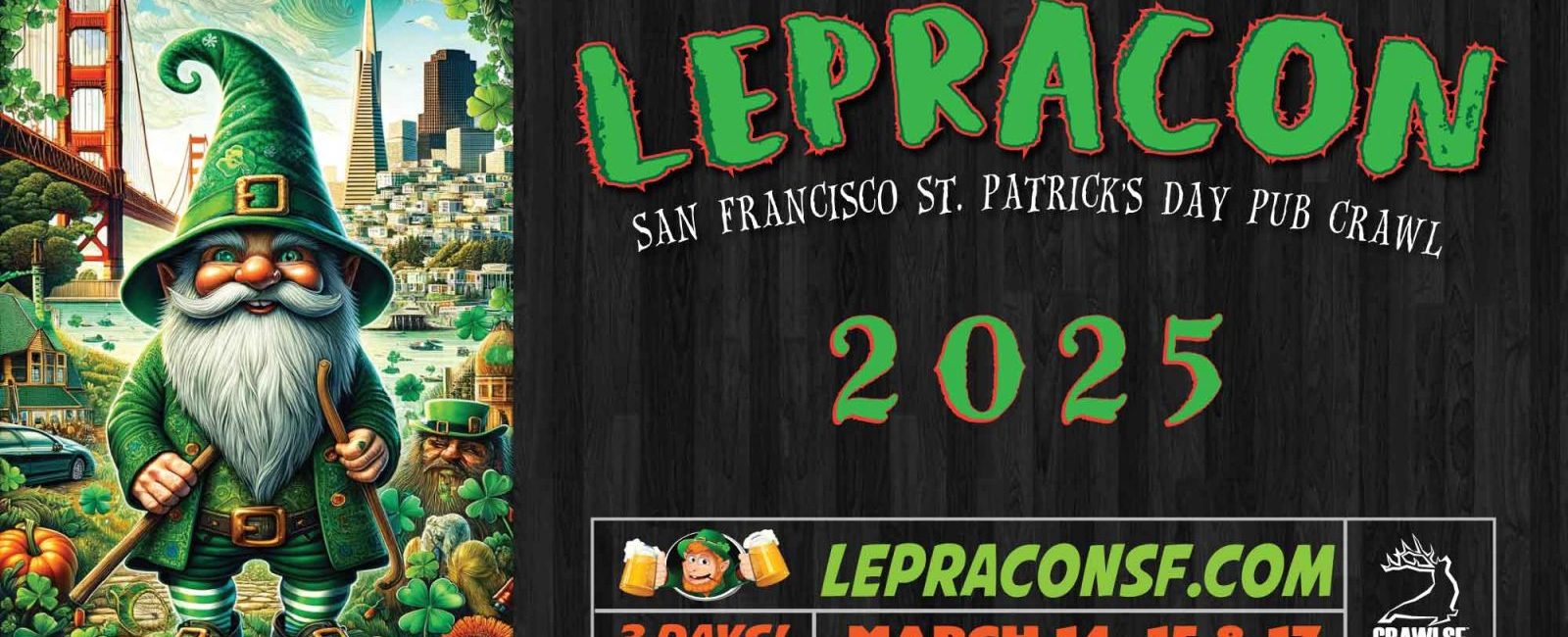 St. Patrick's Day Bar Crawl San Francisco