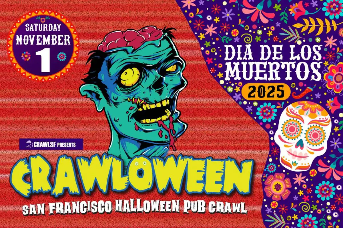 Halloween Pub Crawl Dia de Los Muertos San Francisco