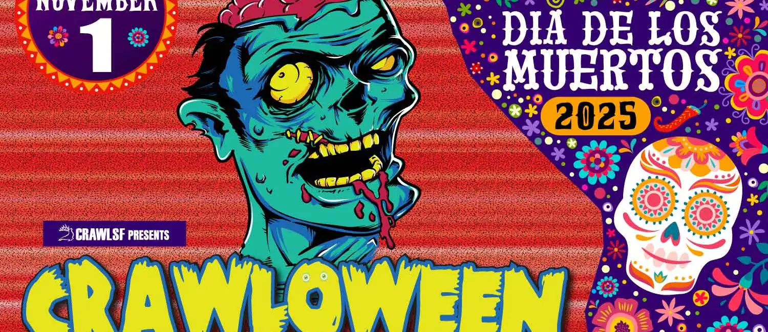 Halloween Pub Crawl Dia de Los Muertos San Francisco