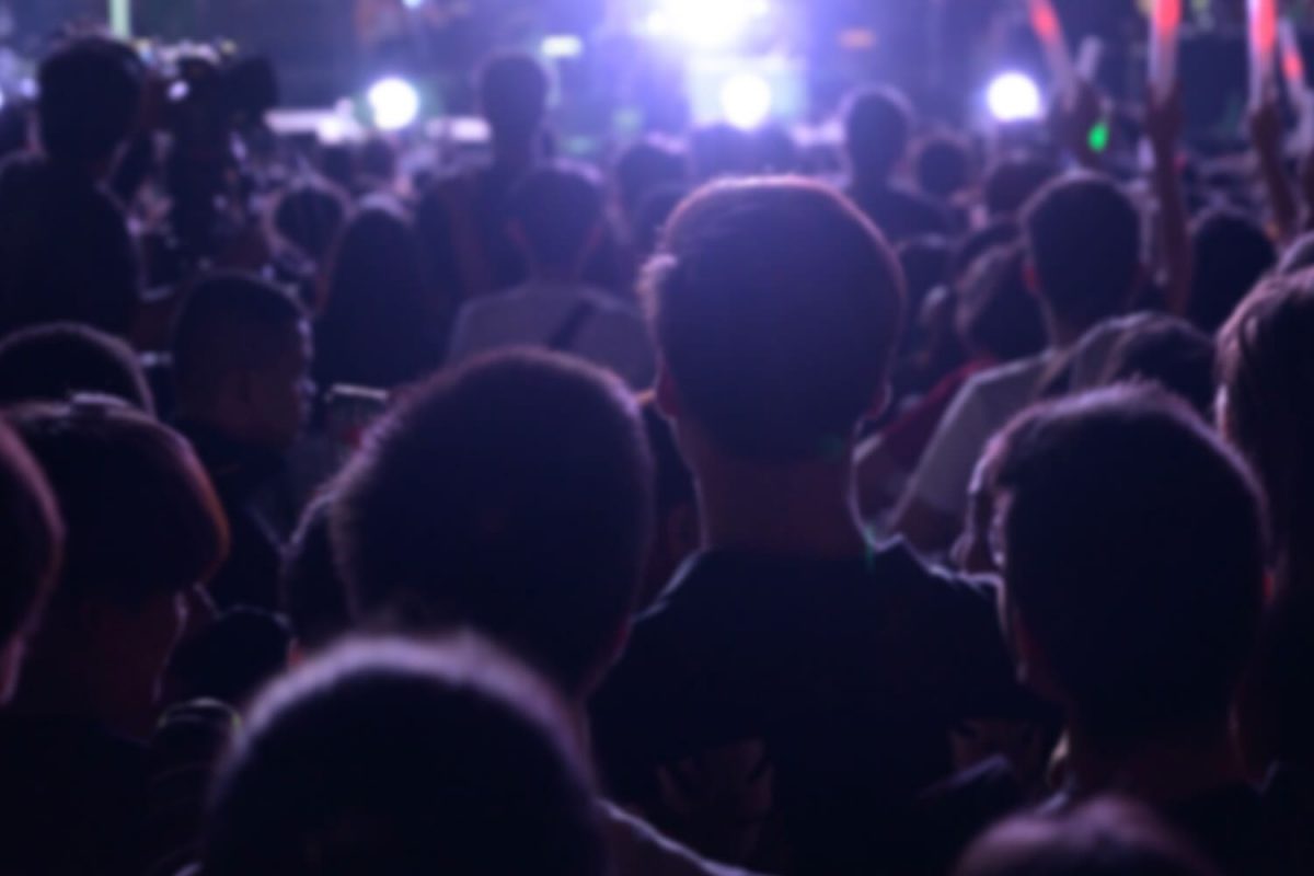 Crowd at San Francisco Bay Area Concert