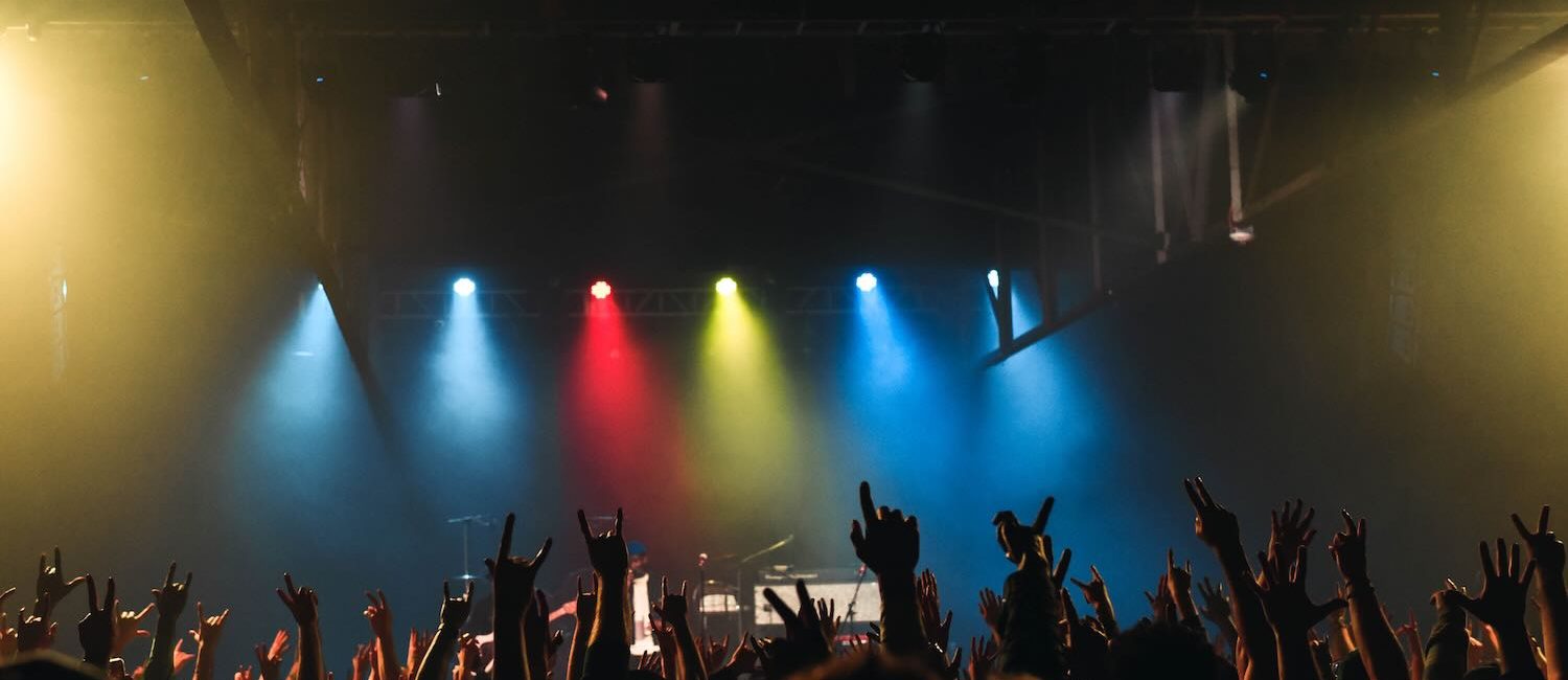 Crowd at Small Music Venue San Francisco