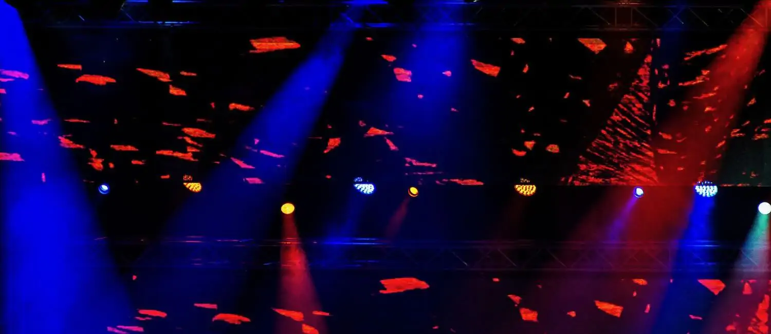 Stage Lights at a Concert