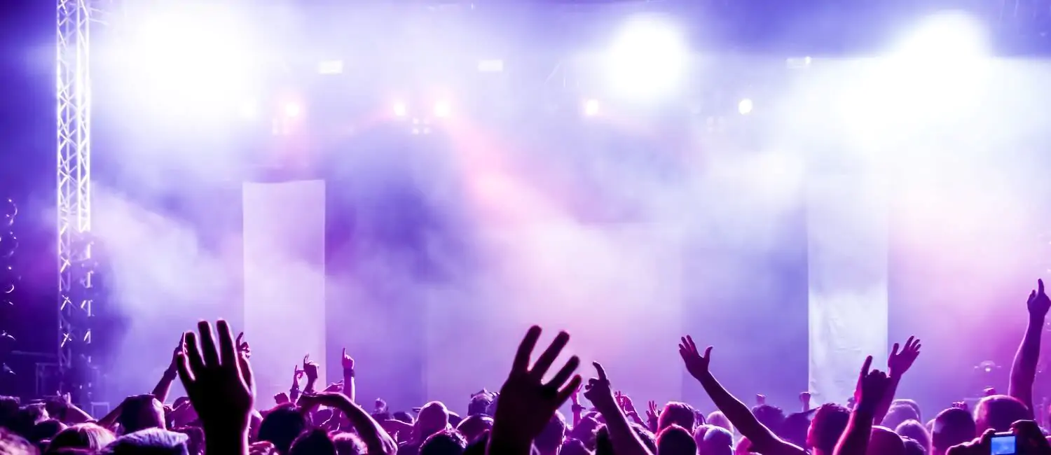 Rock concert in The SF Bay Area