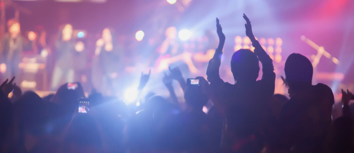 Indie rock concert in San Francisco