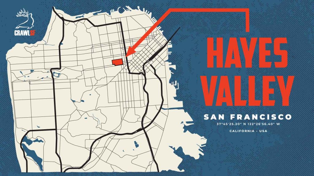 San Francisco Neighborhood Map - Hayes Valley