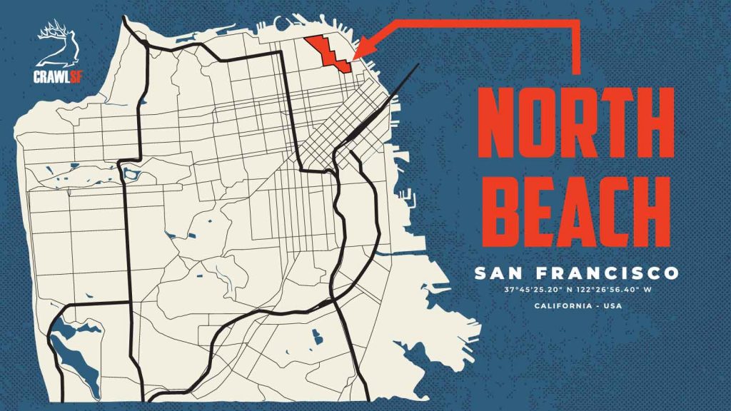 San Francisco Neighborhood Map - North Beach